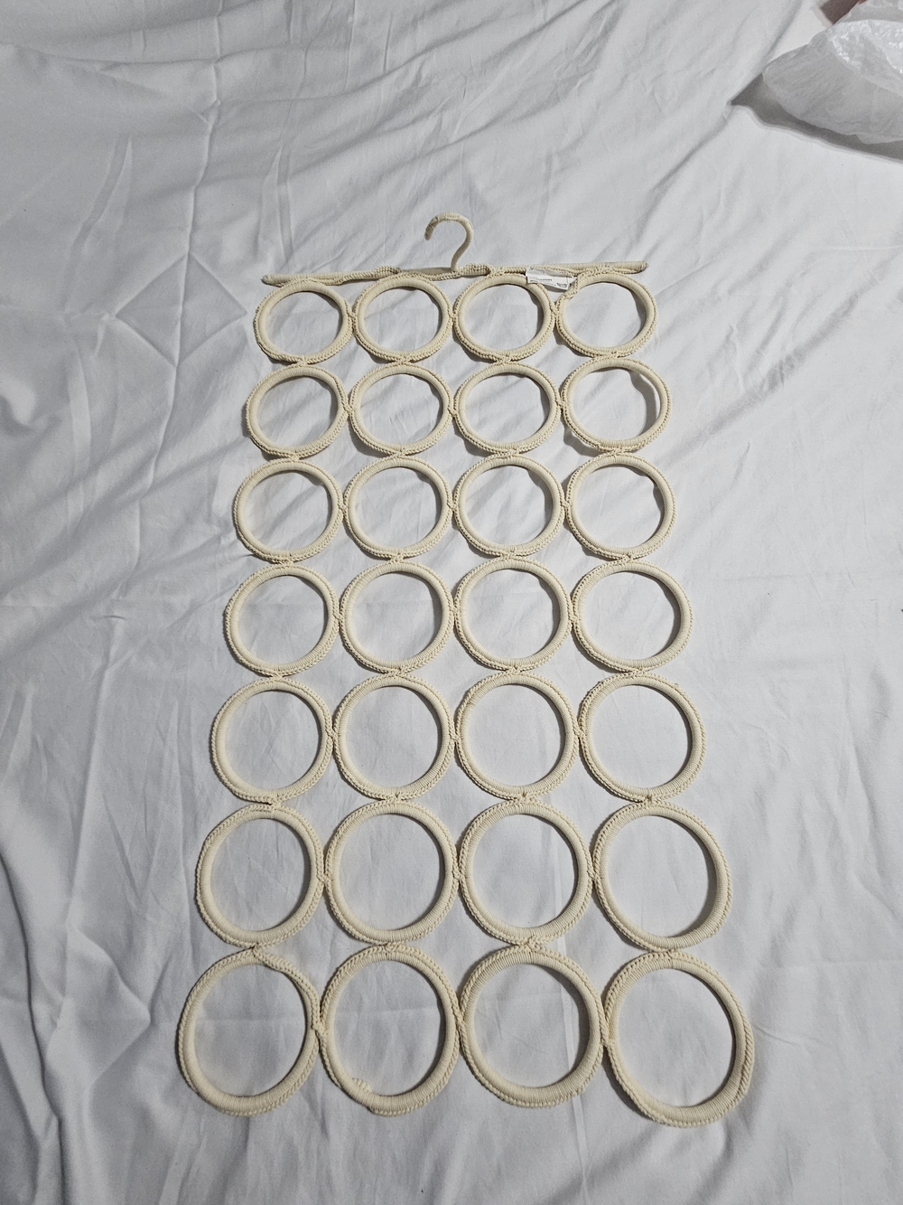IKEA Cream Woven Multi-Loop Organizer